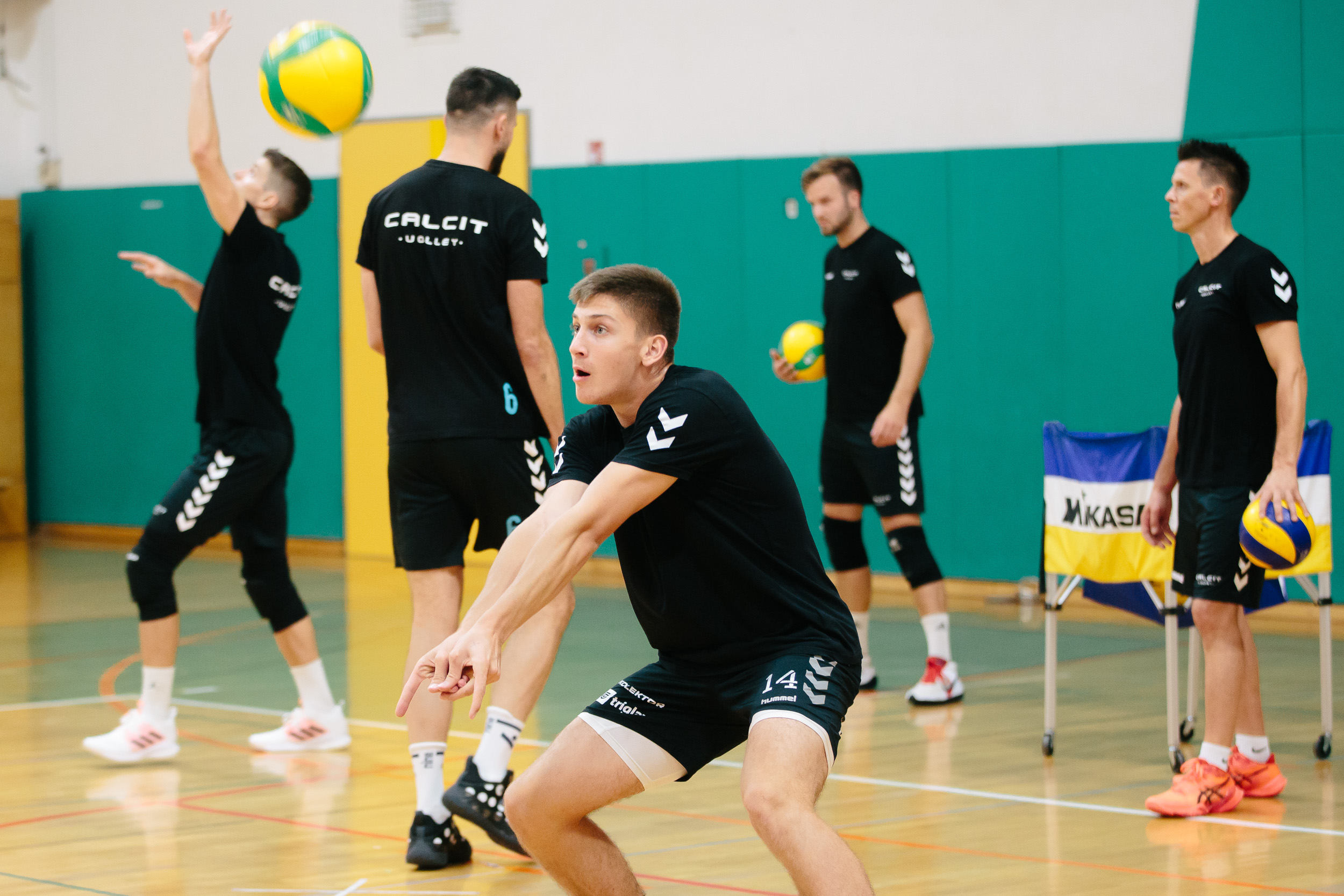 Za Calcitovce debitiral Tommi Siirilä Calcit Volley