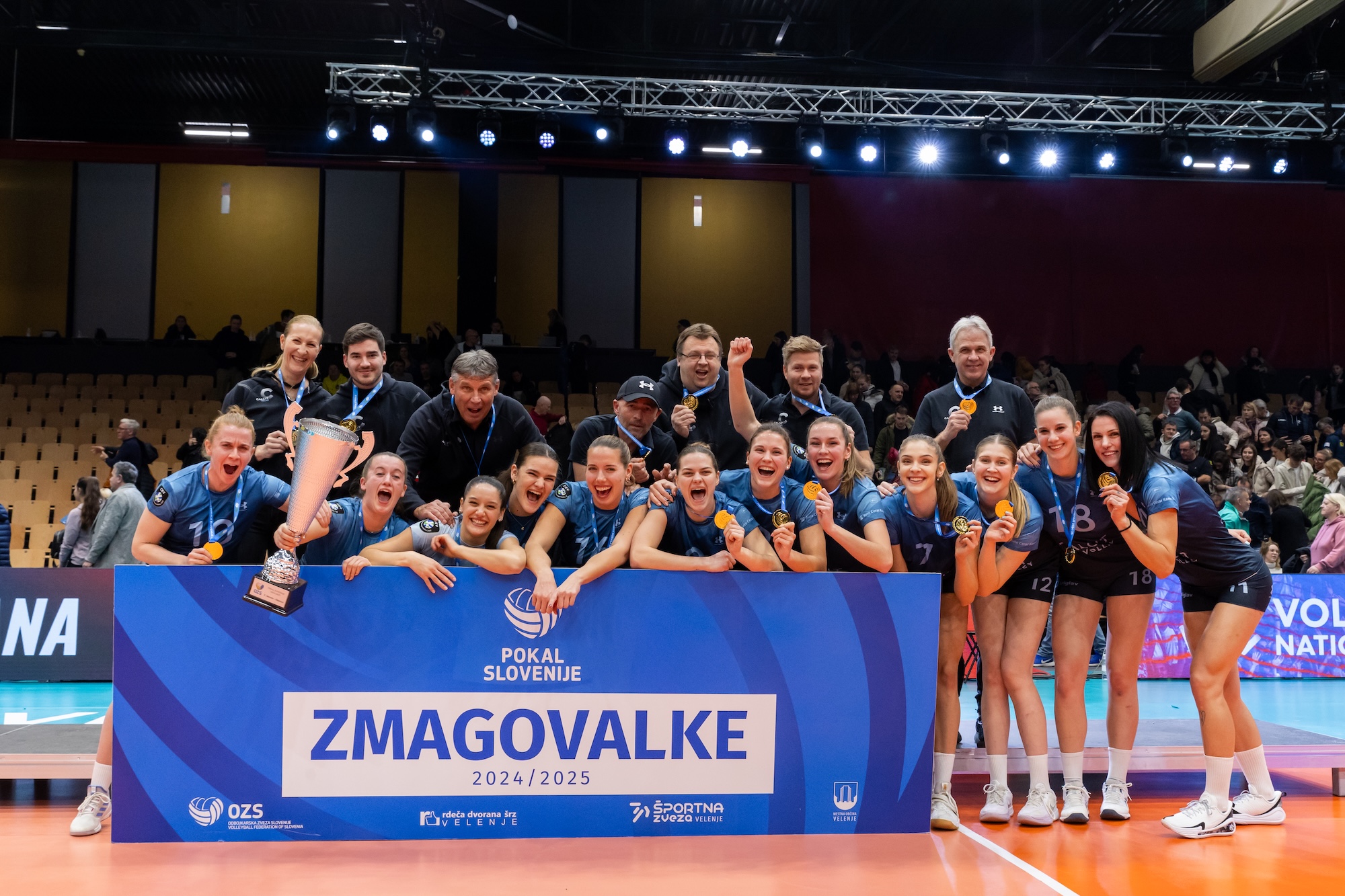OTP banka Branik vs Calcit Volley [Ž], FINALE POKALA SLOVENIJE, 12.01.2025