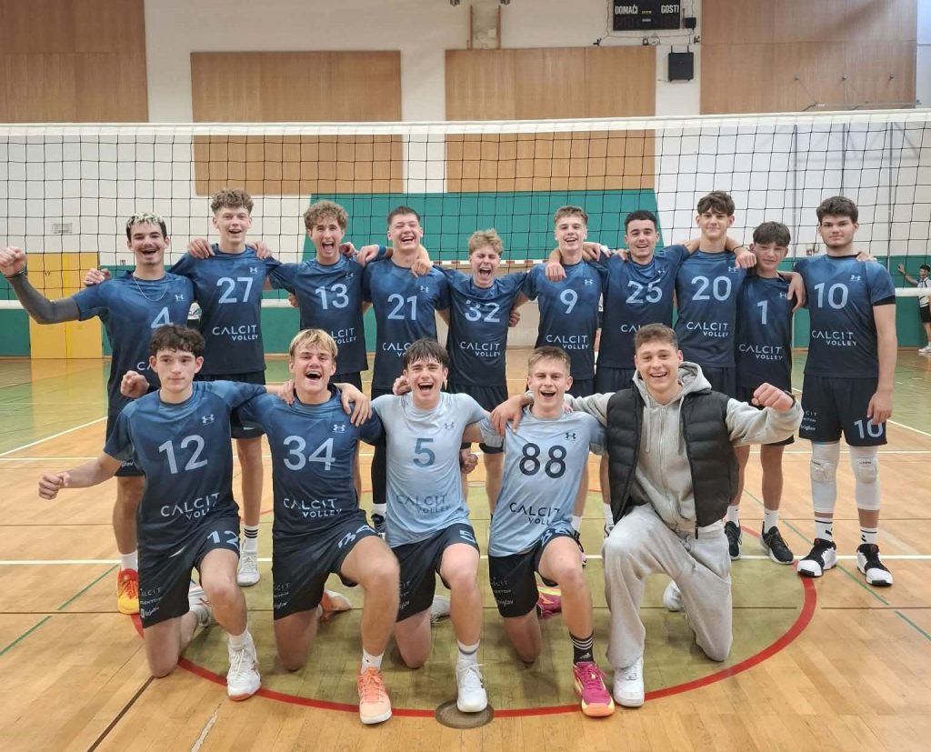 Mladinci Calcit Volleyja v 1. ligo, mladinke v 2. ligo