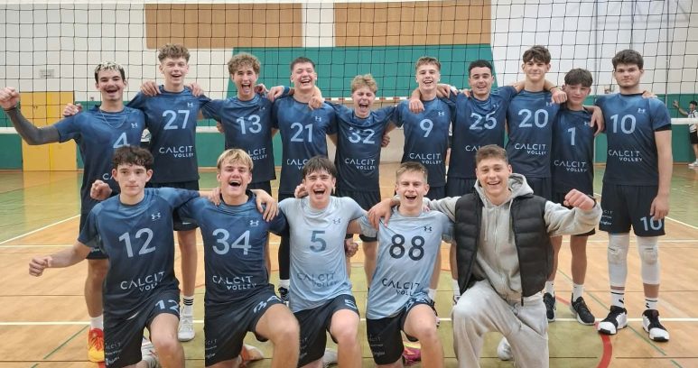 Mladinci Calcit Volleyja v 1. ligo, mladinke v 2. ligo
